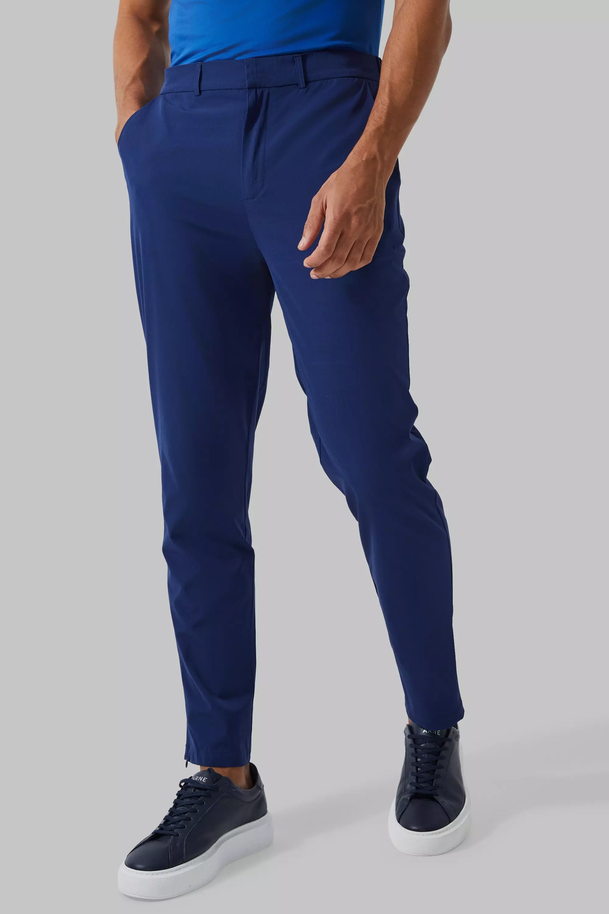 Mens stretch golf on sale trousers